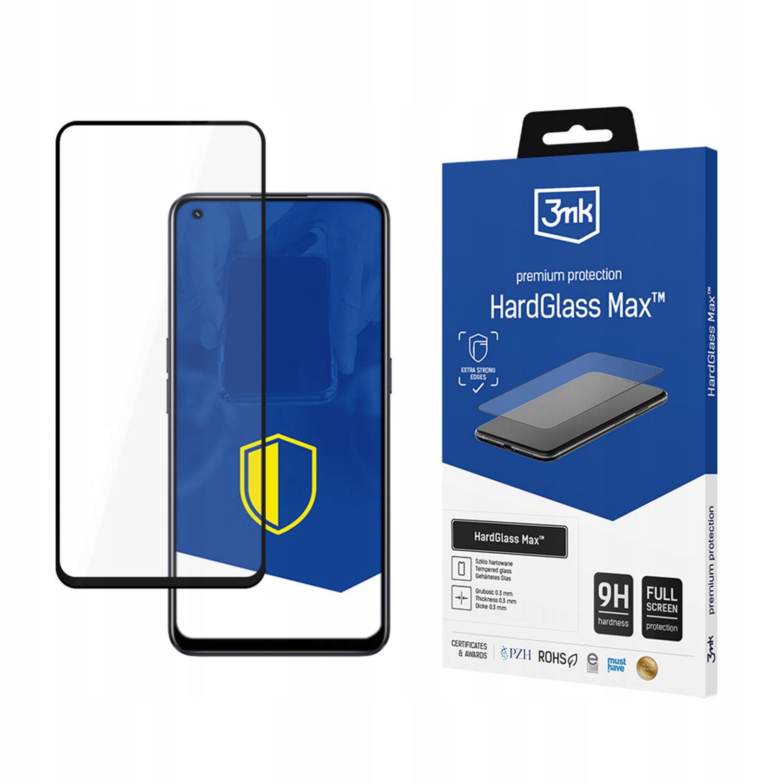 Realme 9 Pro 3MK Hardglass Max Black