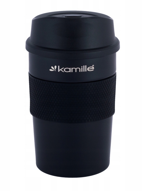 

Kamille Kubek Termiczny Termos 360ml Czarny
