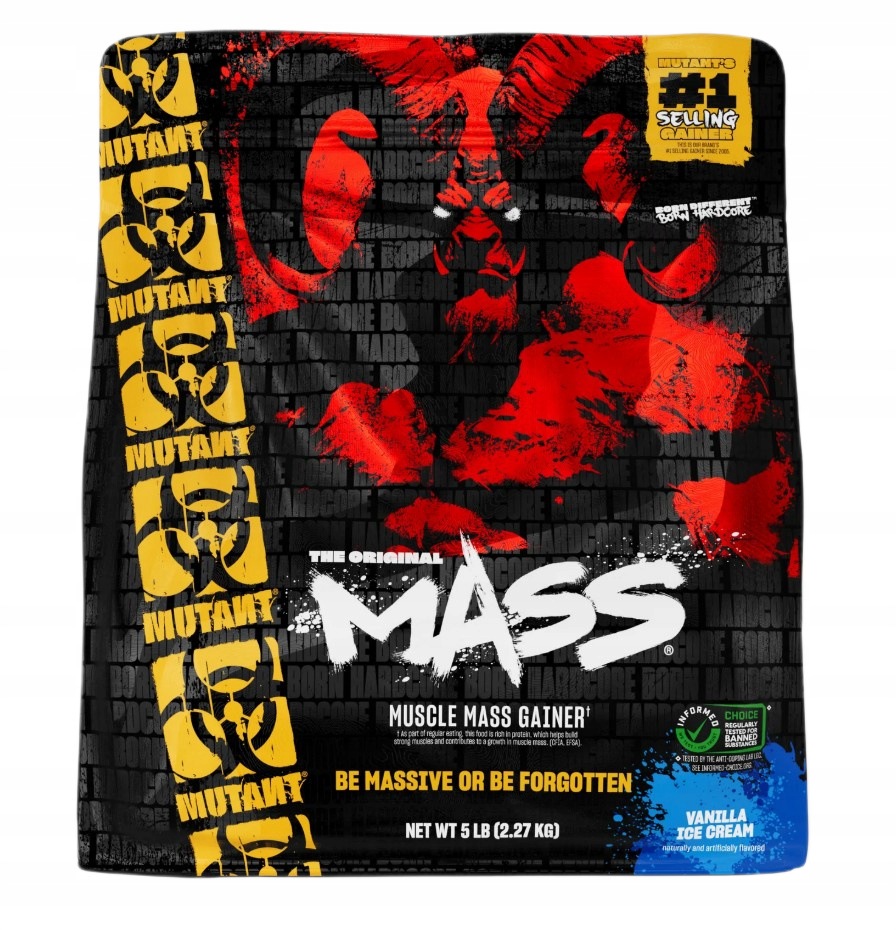 Mutant Mass Gainer Vanilla Ice Cream prášek 2270 g