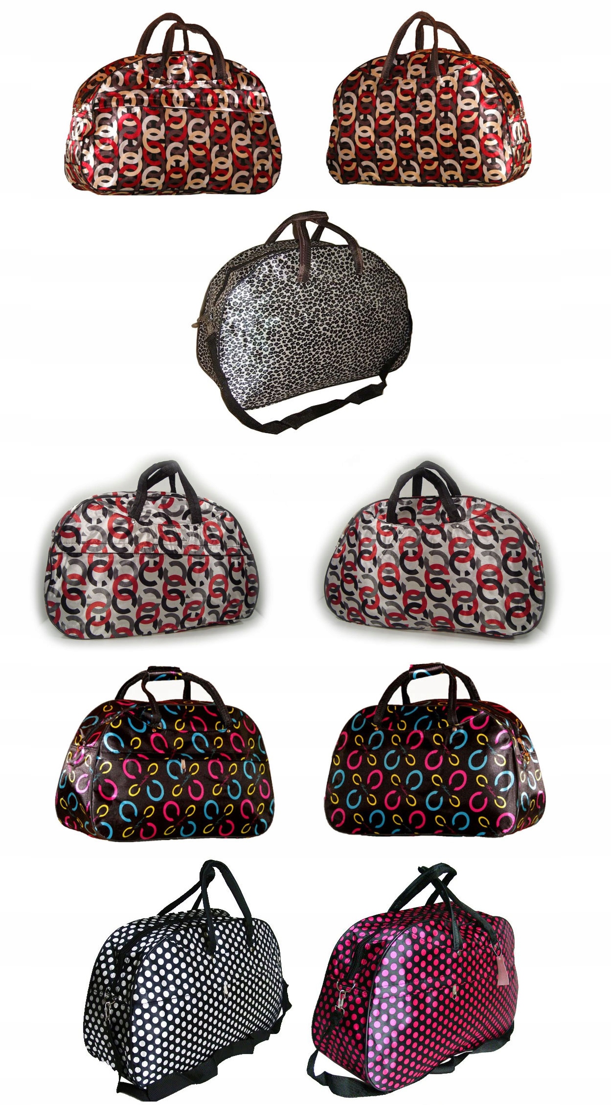 TORBA KABINÓWKA WEEKENDOWA FITNESS PODRÓŻNA ZARKA Wzór dominujący mix wzorów