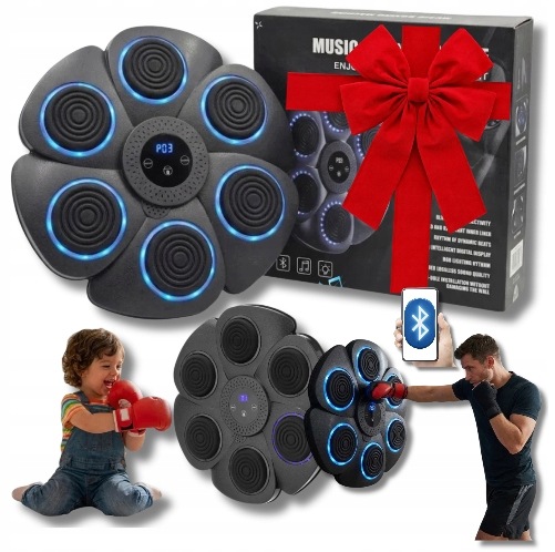 Interaktivní boxerská nástěnná Led hudební deska s Bluetooth trenérem