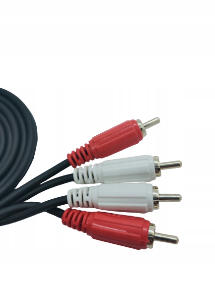 KABEL RCA 2X RCA - 2XRCA CHINCH PRZEWÓD JAKOŚĆ Waga produktu z opakowaniem jednostkowym 0.05 kg