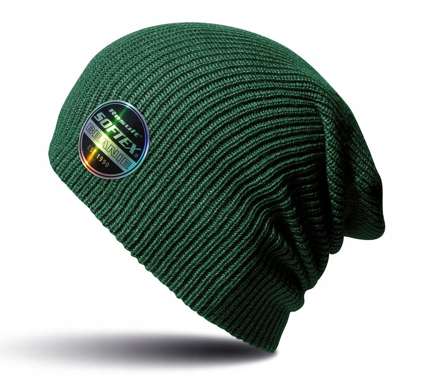 

Czapka beanie Oversize Result Softex bottle green