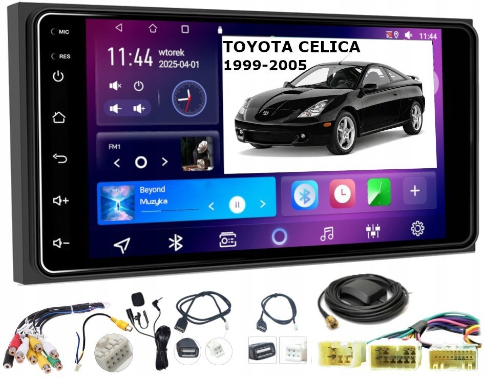 Autorádio Android Toyota Celica 1999-2005 Carplay Wifi 6GB 128GB