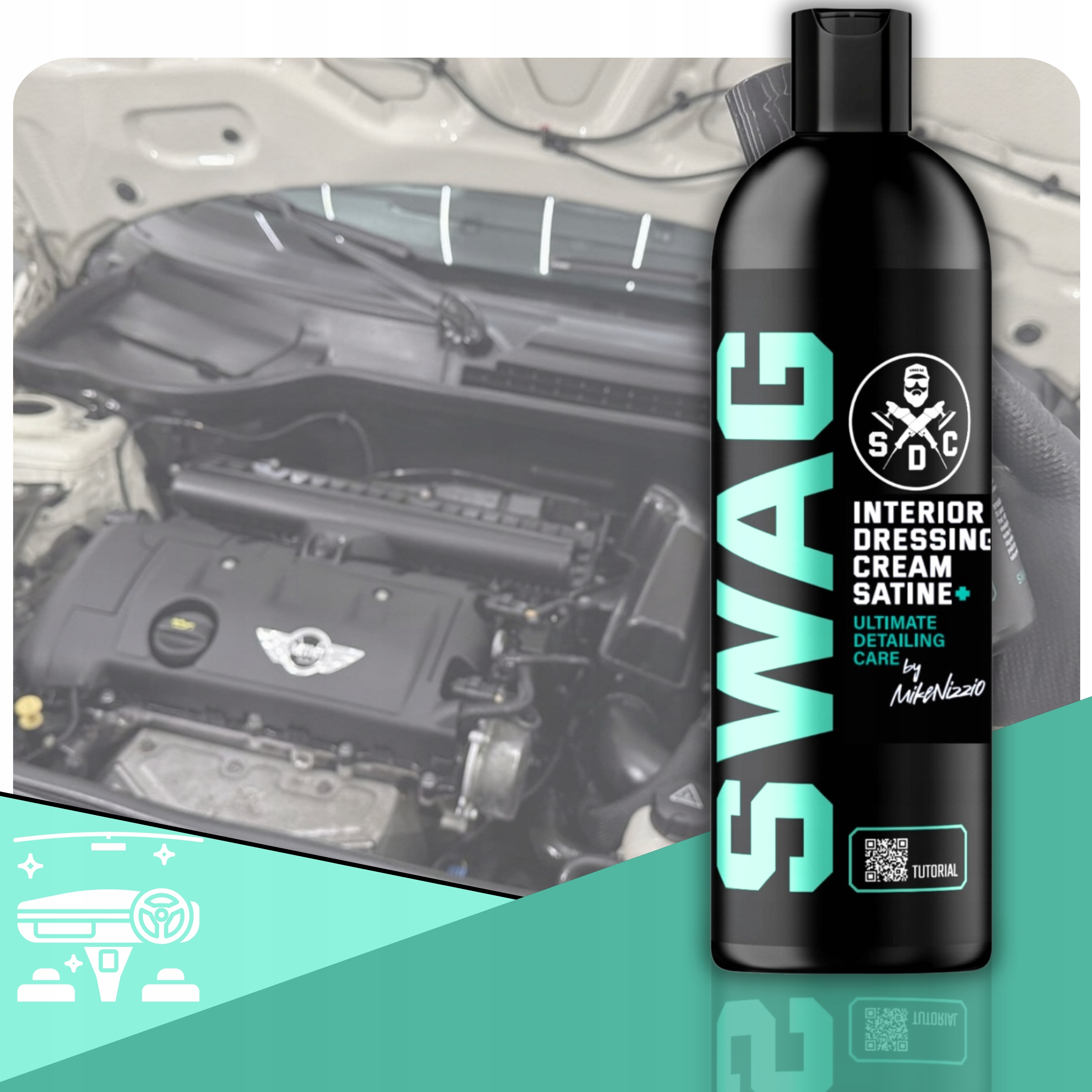 ZESTAW SWAG INTERIOR DRESSING APC RTU Do Plastików Wnętrza Auto Efekt WOW! Producent Swag