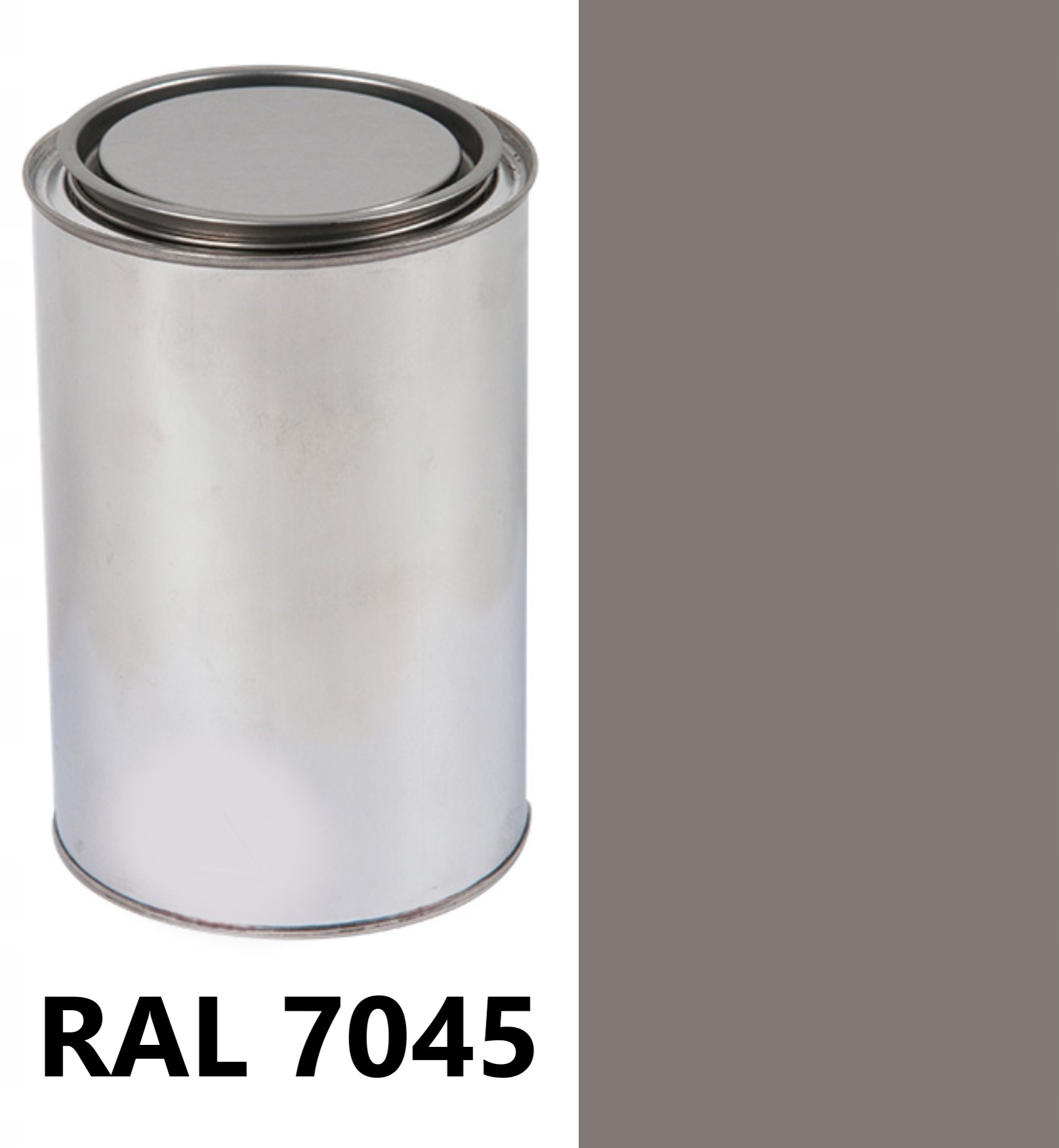 

Ral 7045 Poliuretan Akryl 2:1 Farba 1L Połysk