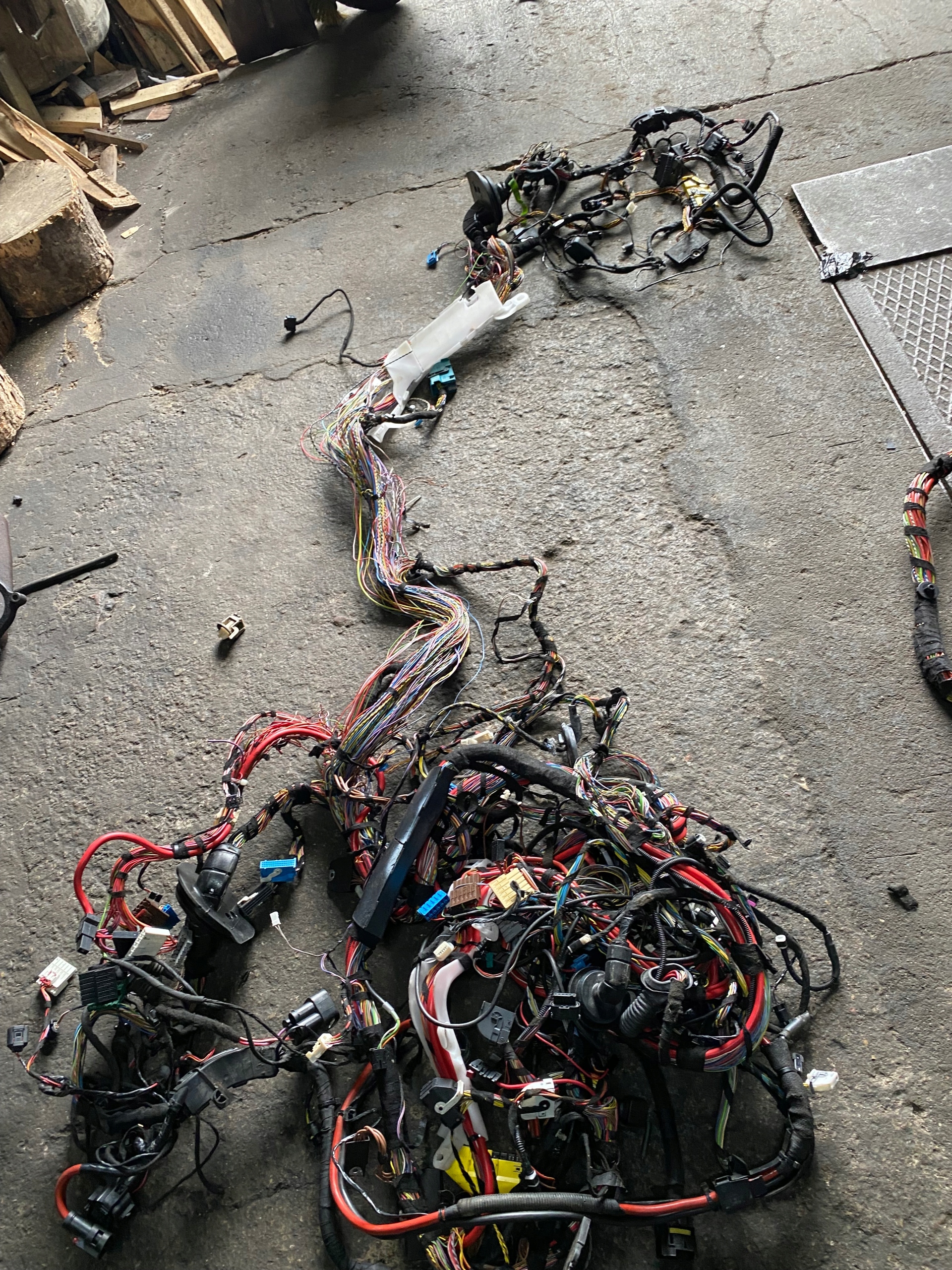 162 BMW F20 установка салону Джгут проводів