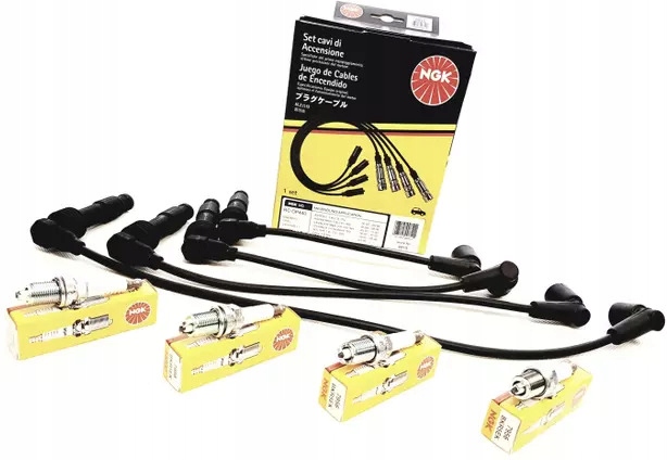 NGK PRZEWODY + ŚWIECE OPEL ASTRA F G 1.8 2.0 16V