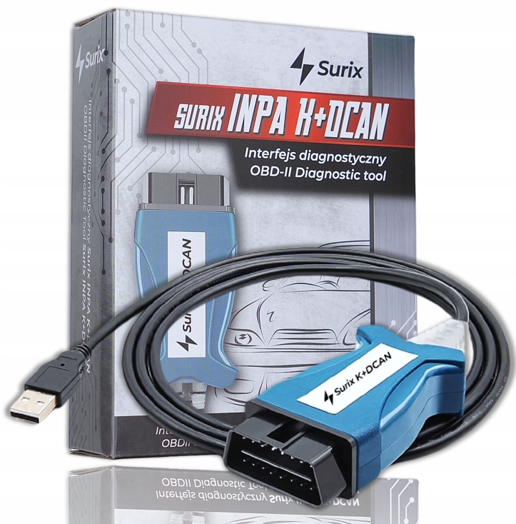 K+dcan Inpa Do Bmw Diagnostický Kabel Surix Inpa Ista Ncs Tester Měřič