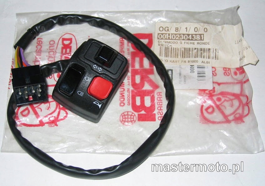 PRZELACZNIK SWIATEL DERBI SENDA MS DRD PRO