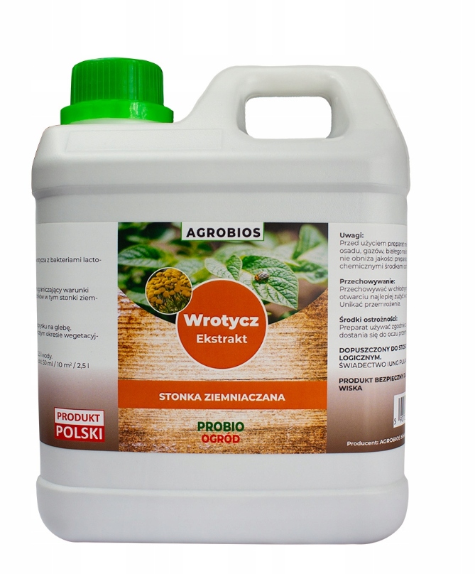 Na stonkę ziemniaczaną Wrotycz Ekstrakt 2l ProbioOgród Agrobios