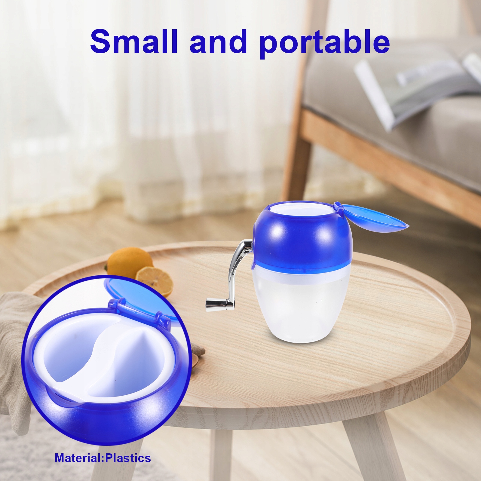 Ręczny blender korbowy do kruszenia lodu Model innc