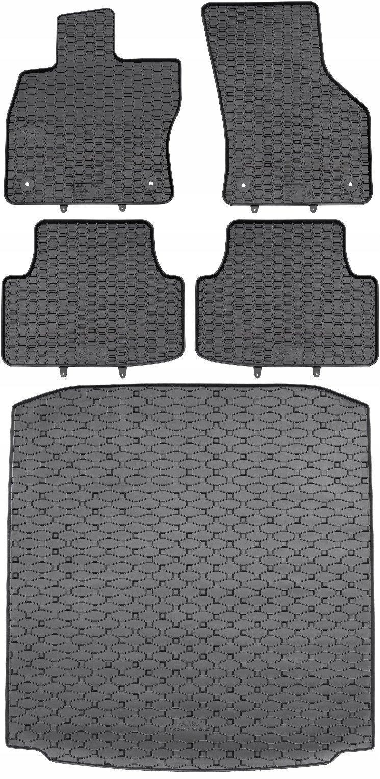 Škoda Octavia III Sedan od roku 02.2013-05.2020 Sada Koberce batožinový priestor