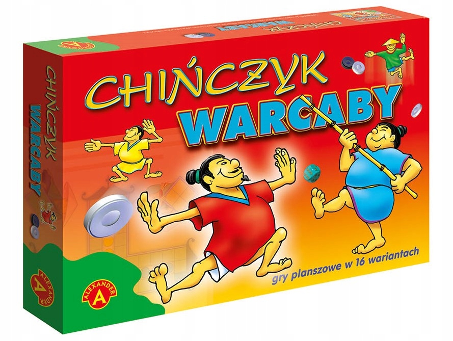 

Chińczyk. Warcaby. Gry planszowe w 16 wariantach