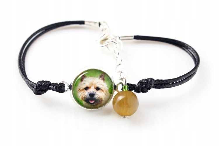 

Norwich Terrier Bransoletka Twoje zdjęcie Handmade