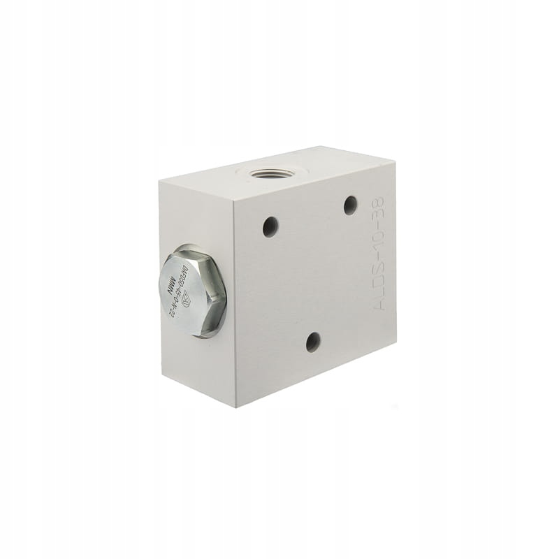 Rozdělovací ventil 50:50 hliníkový závit: 3/8" průtok: 4-12 l/min, tlak