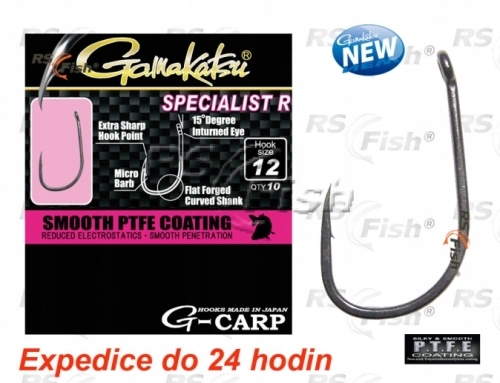 Haczyki Gamakatsu G-Carp Specialist R roz. 6