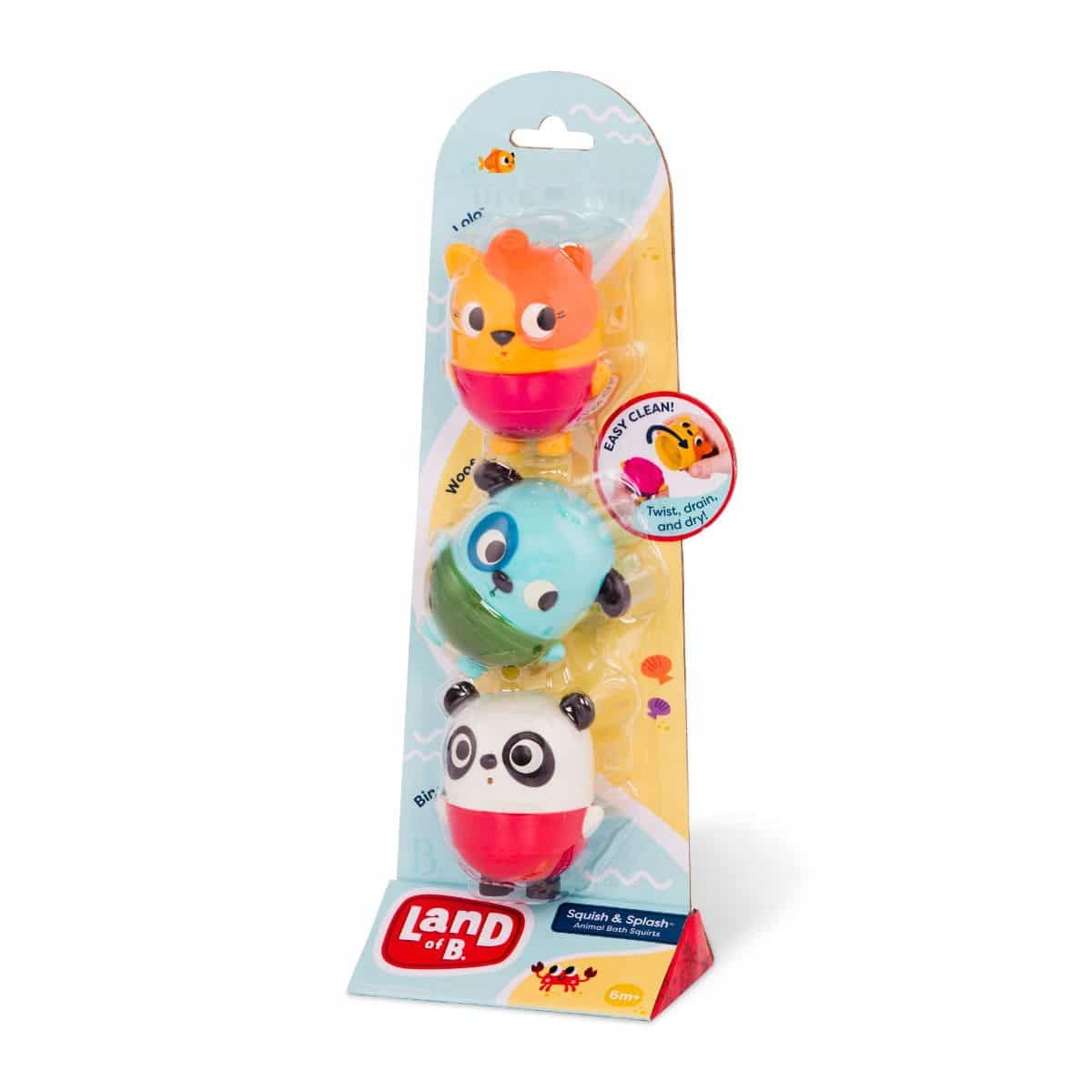 

3 x rozkręcana sikawka do wody Land of B. B.Toys