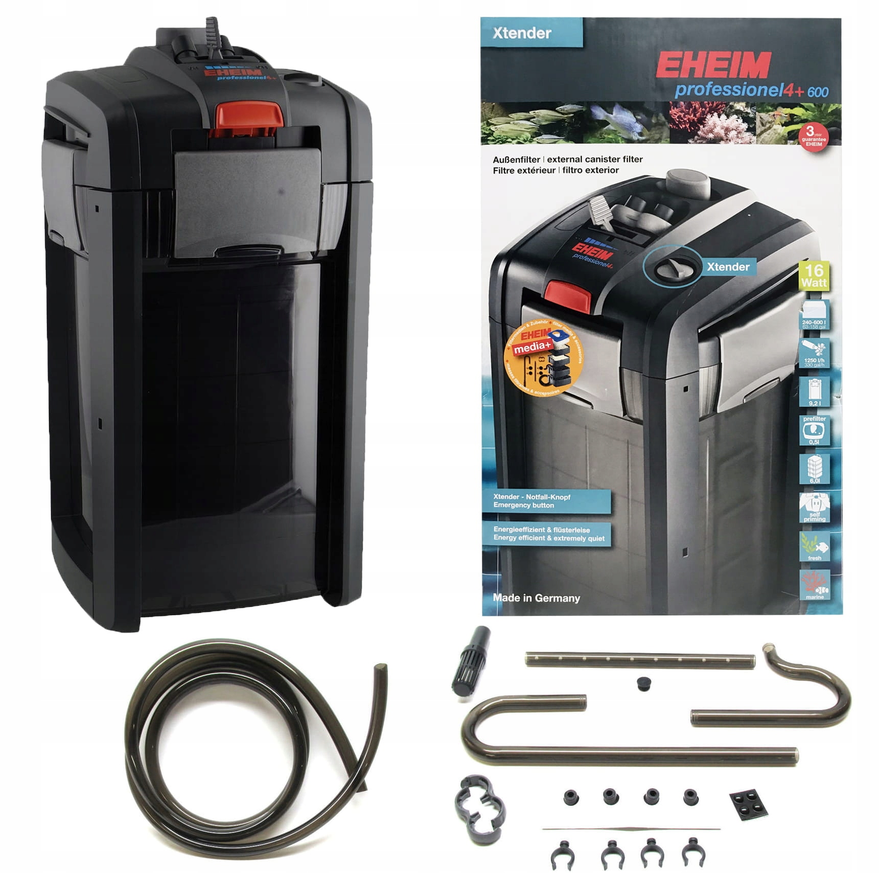 Levně Eheim Professionel 4+ 600 Tovární sada přímo z polské distribuce