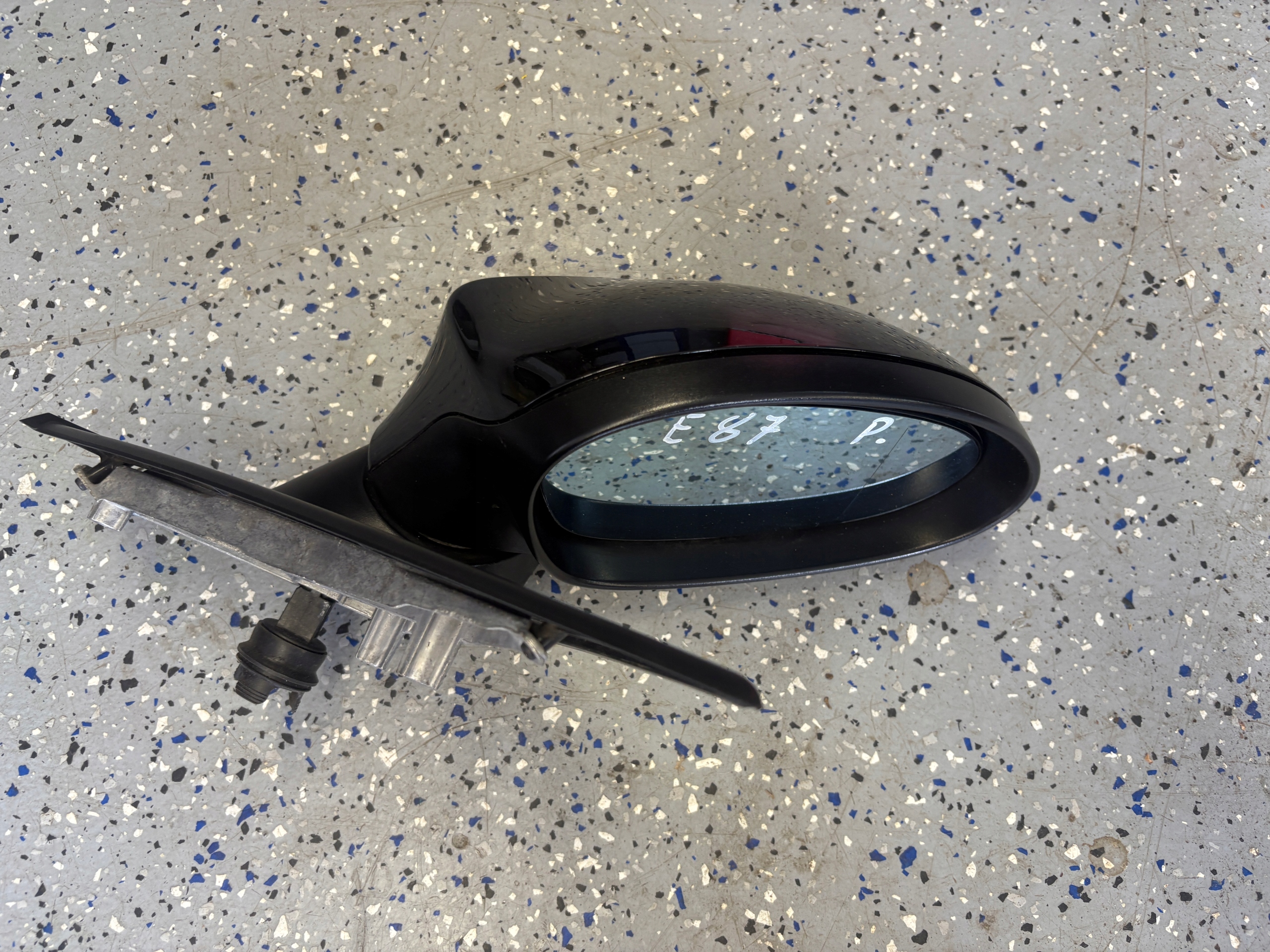 BMW E87 SCHWARZ 2 mirror exterior right 5 PIN EU