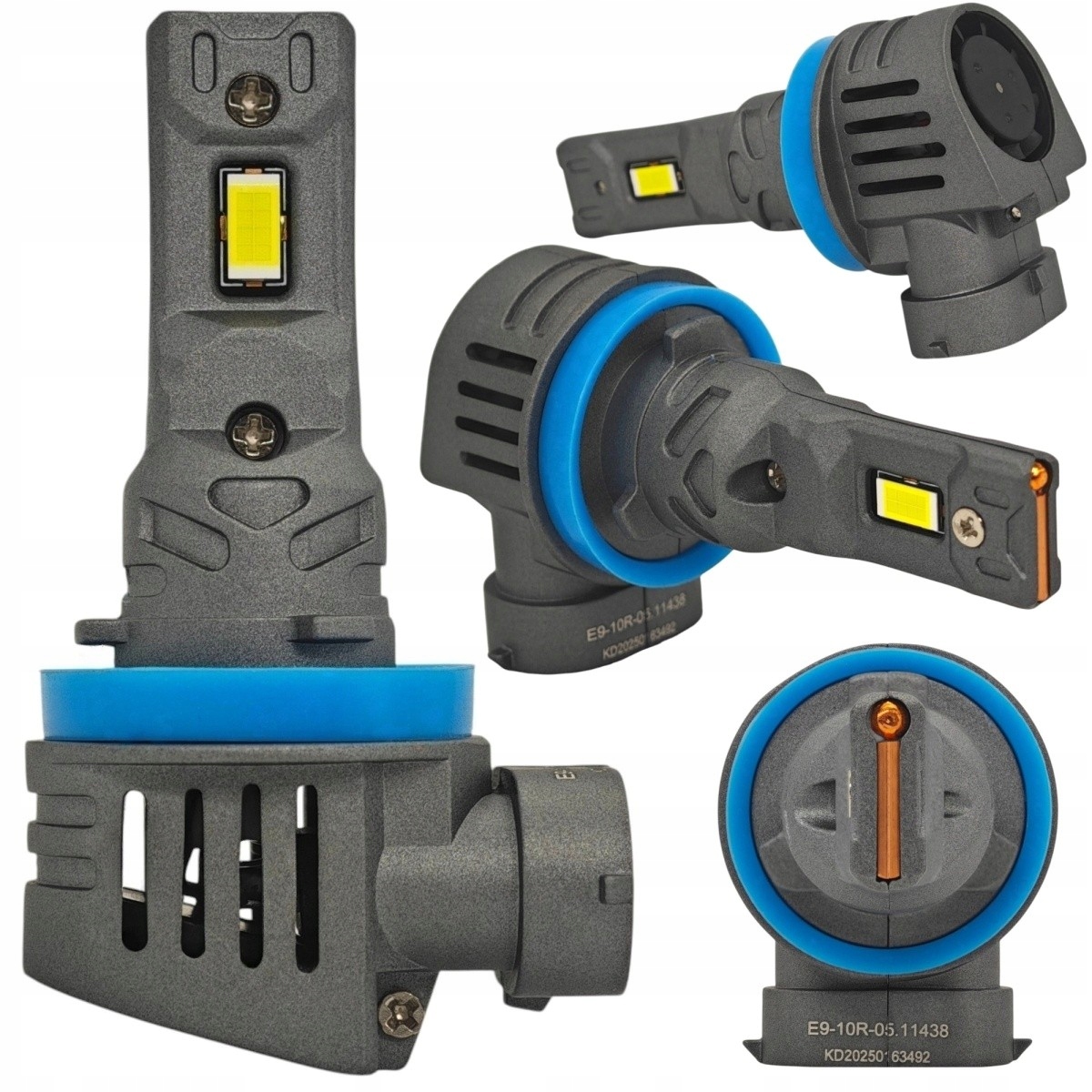 H11 Led žiarovky 9V-32V Canbus Csp 2 ks 8000lm silné biele svetlo Novinka