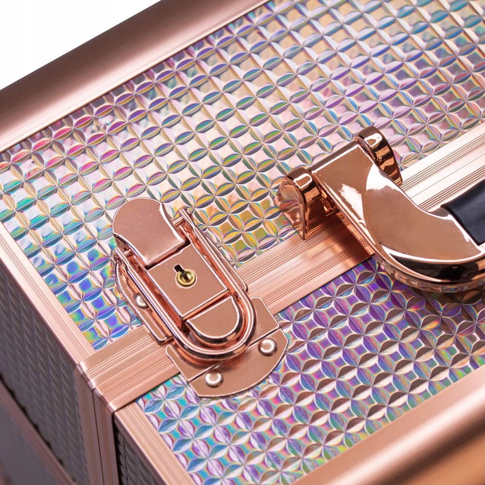 KUFEREK NA KOSMETYKI LAMPĘ LAKIERY ORGANIZER KOSMETYCZNY WALIZKA L Marka Allepaznokcie