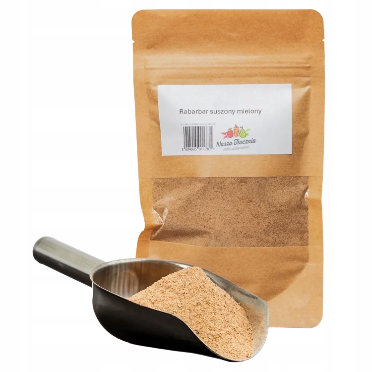 Levně Mletý sušený rebarborový prášek 1 kg