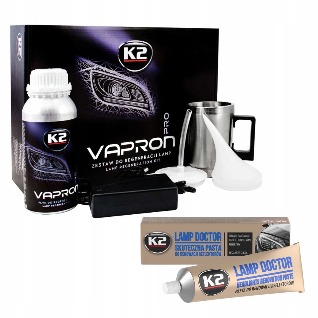 Sada Na Regeneráciu Reflektorov K2 Vapron A K2 Lamp Doctor
