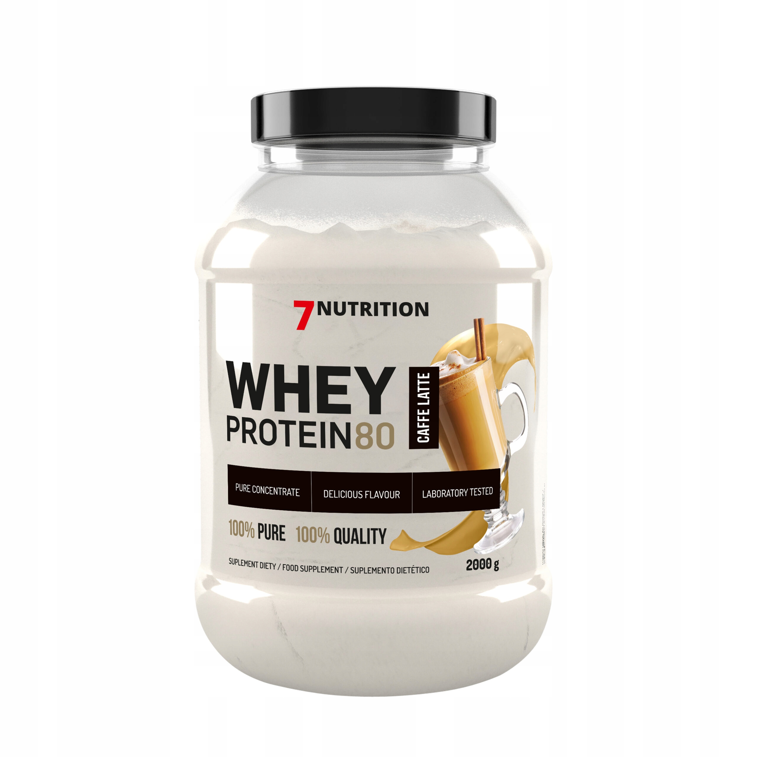 7NUTRITION Whey Protein 80 2000 g Wpc Protein