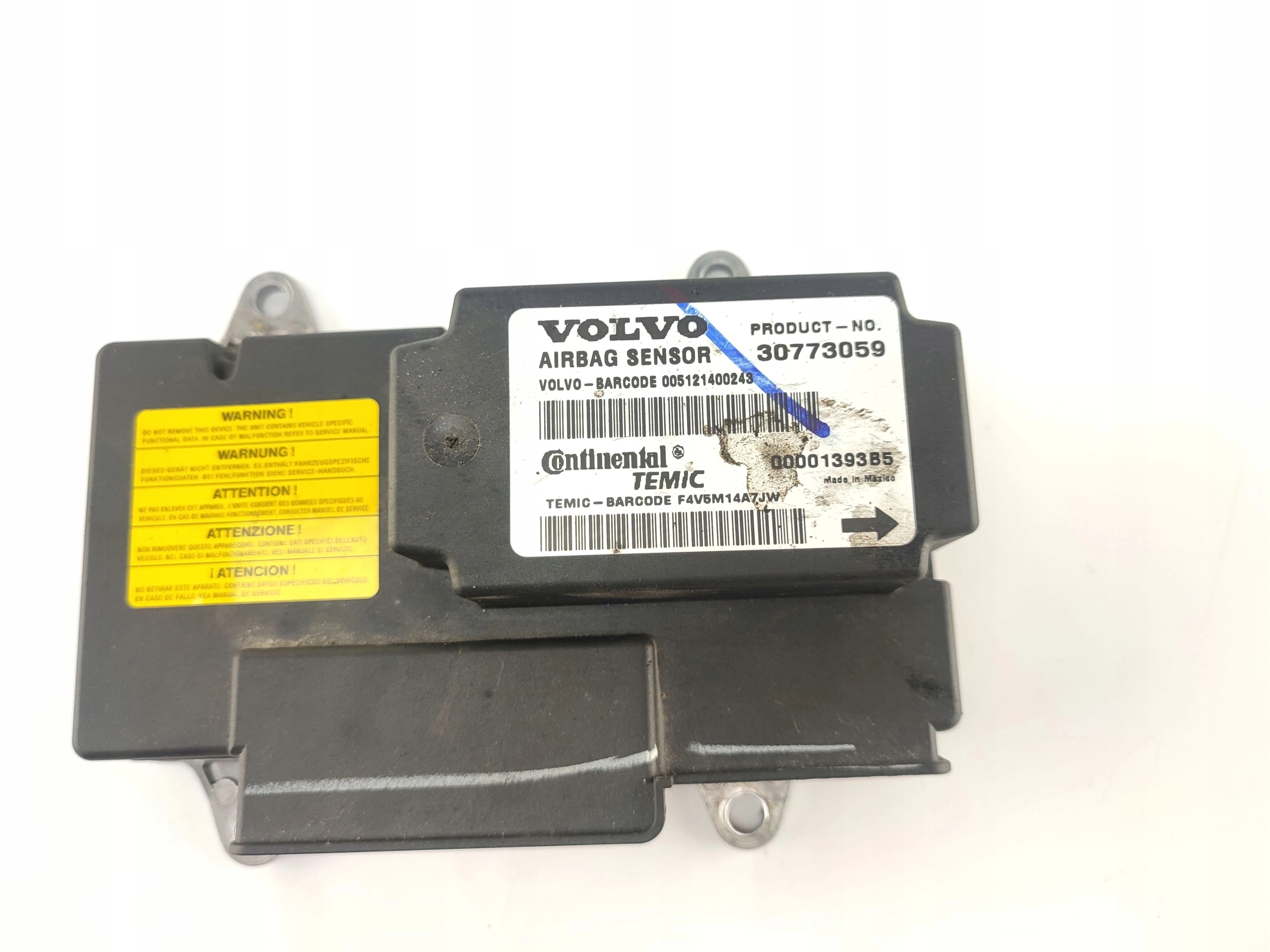 Module Airbag VOLVO S40 II 30773059