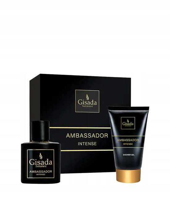 Gisada Ambassador Intense sada parfémovaná voda 50 ml sprchový gel 1