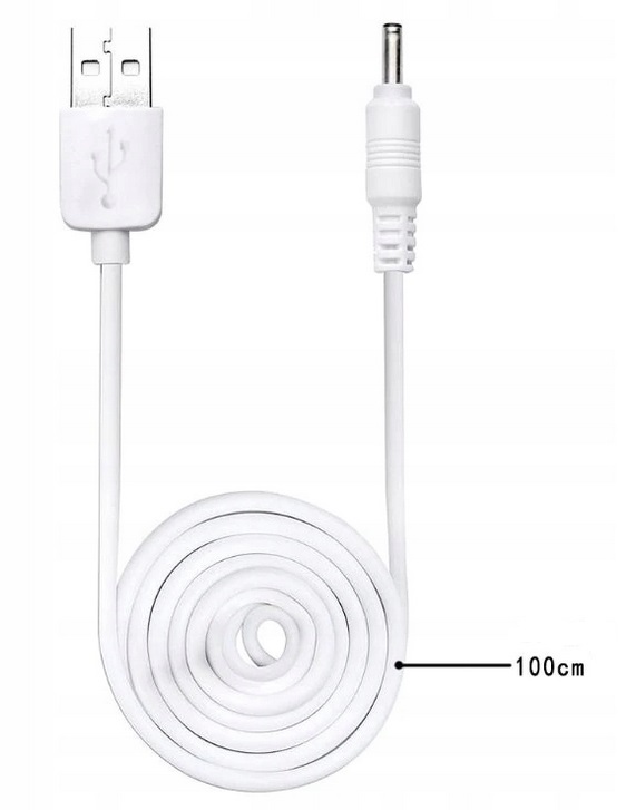 KABEL USB ŁADOWARKA DO SCZOTECZKI FOREO LUNA MINI GO DC 3,5MM USB 1M Kod producenta KBR Games K260