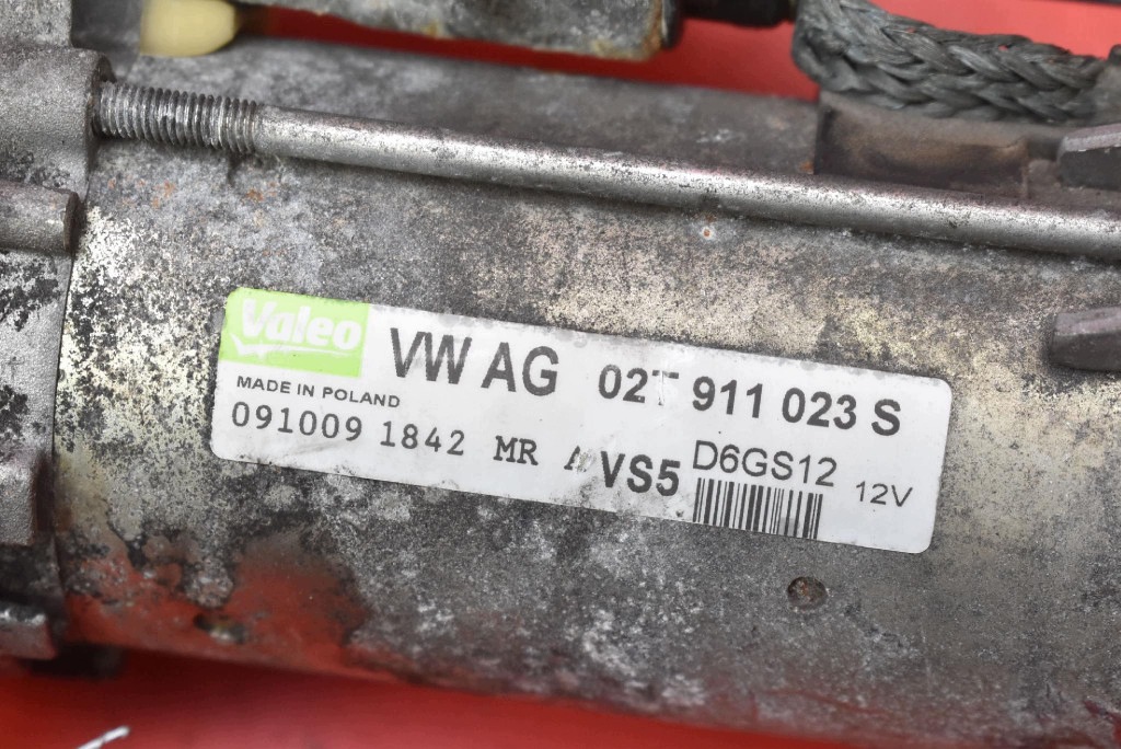starter test 02T911023S VW GOLF 6 VI plus 1.4 16V 80 KM 08-14
