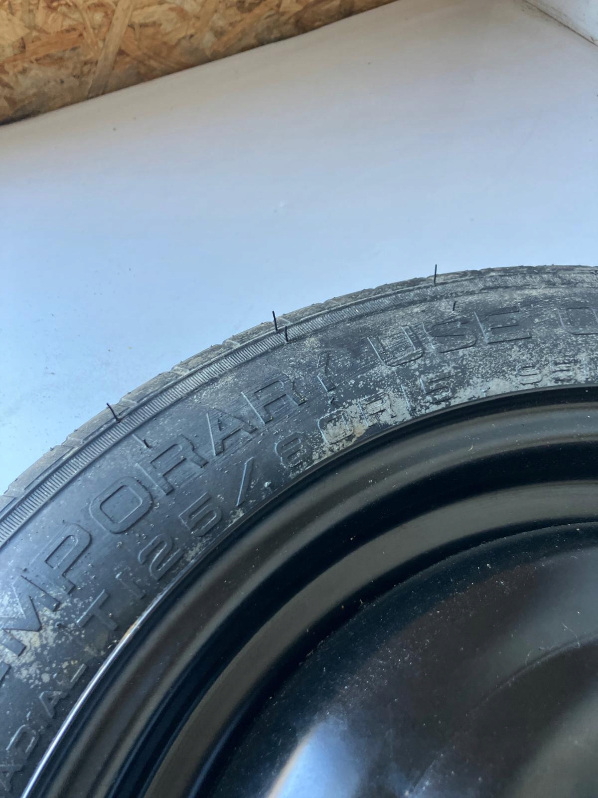 wheel spare FORD B MAX 125 80 R15