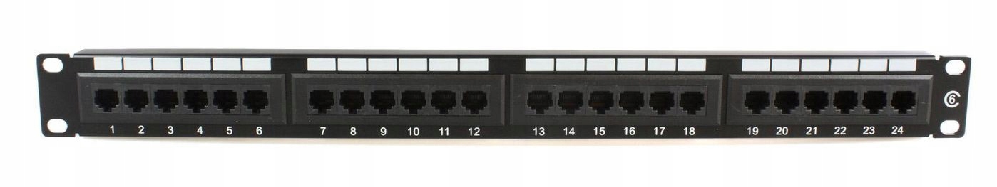 Patch panel MicroConnect 19" Utp CAT6