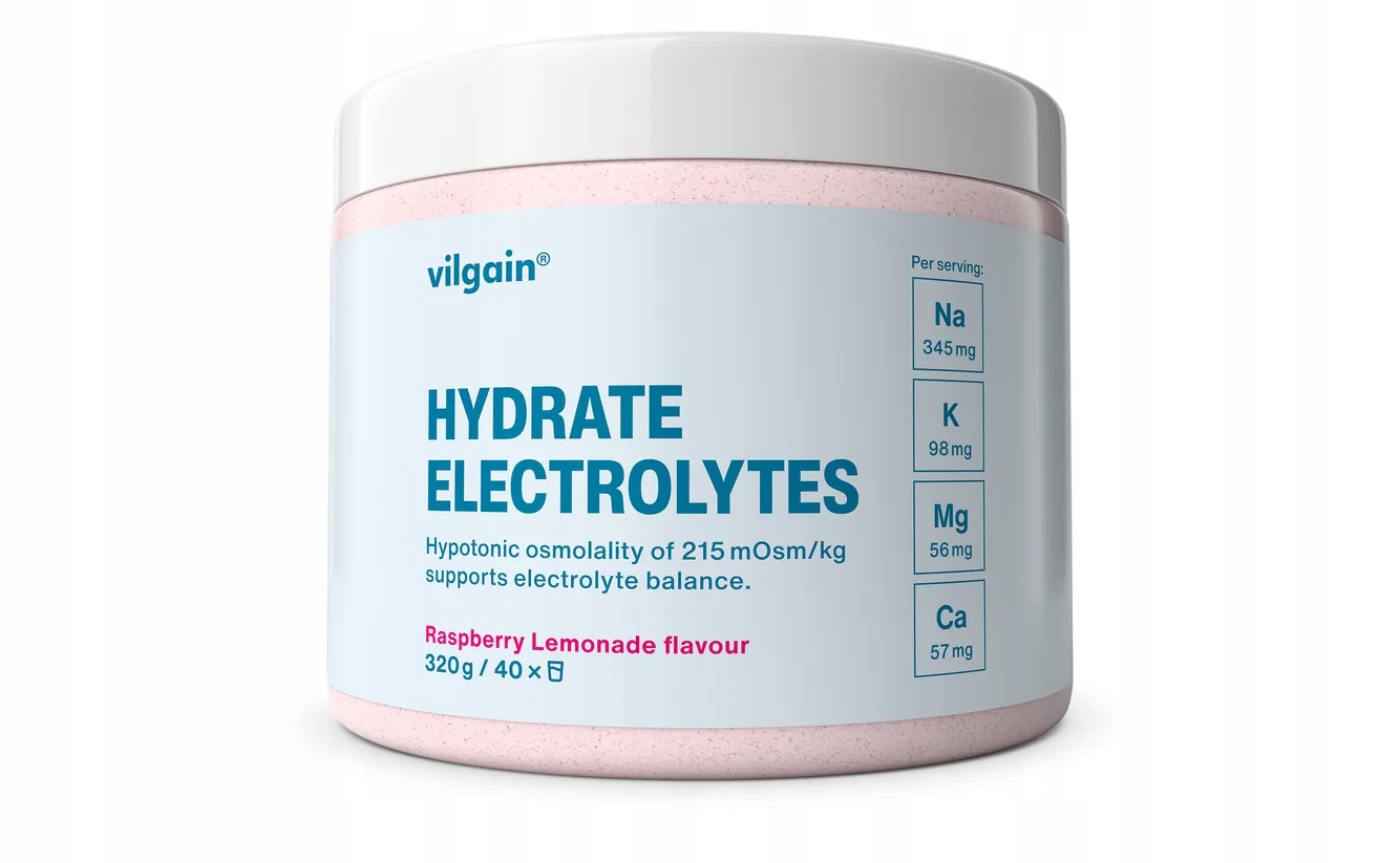 Vilgain Elektrolyty limonáda malinová 320 g