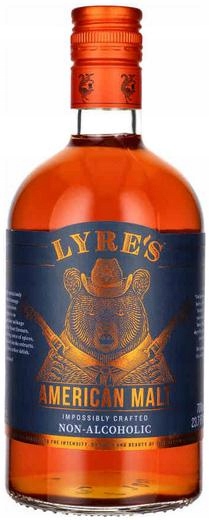 Levně Nealkoholický bourbon Lyre's American Malt 0,7 l