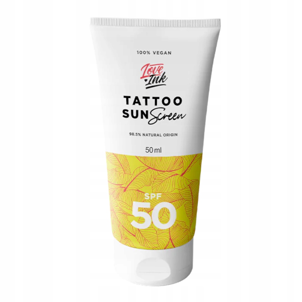 Krém na opalování na tetování Loveink Tattoo Sunscreen SPF50 50 ml