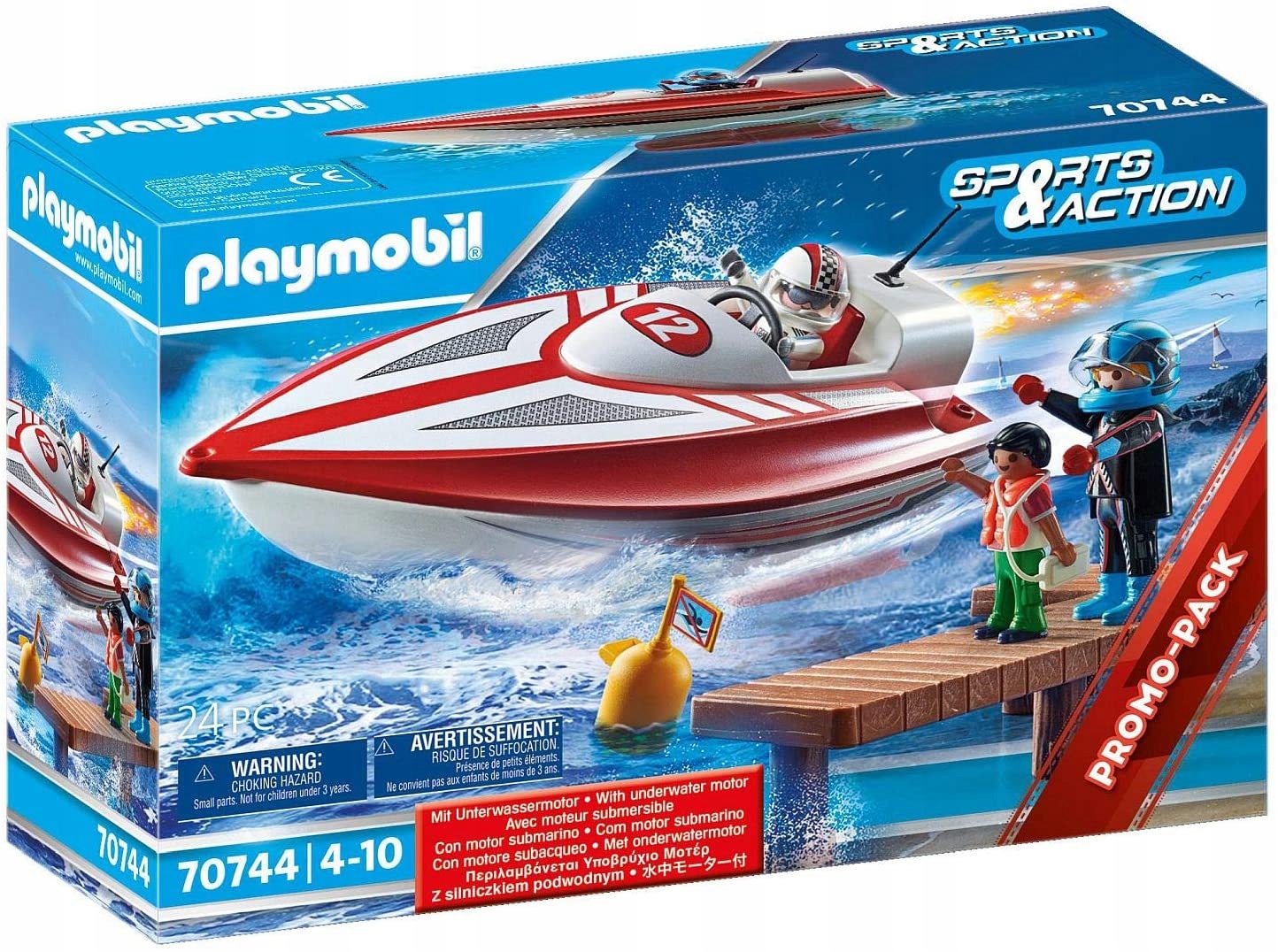 

Playmobil 70744 Motorówka Z Silniczkiem Podwodnym