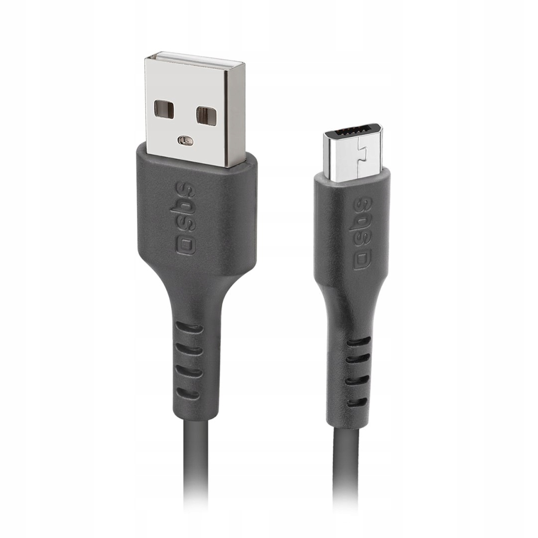 Kabel przewód Usb-a Micro-USB 1m czarny