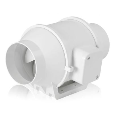 Ventilátor fi 125 mm V-PP-L-125 kanálový do 226 m3/h