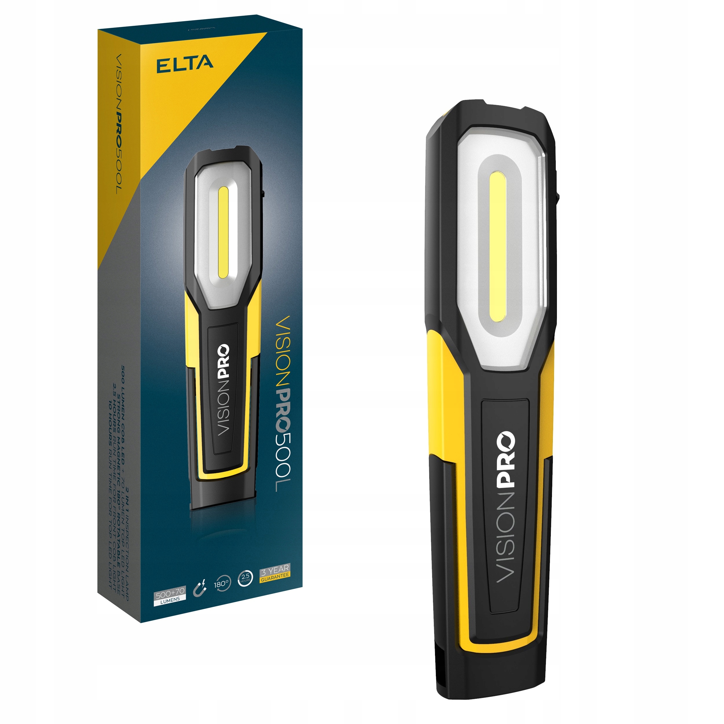 

Lampa Latarka Warsztatowa Led Akumulator Magnes