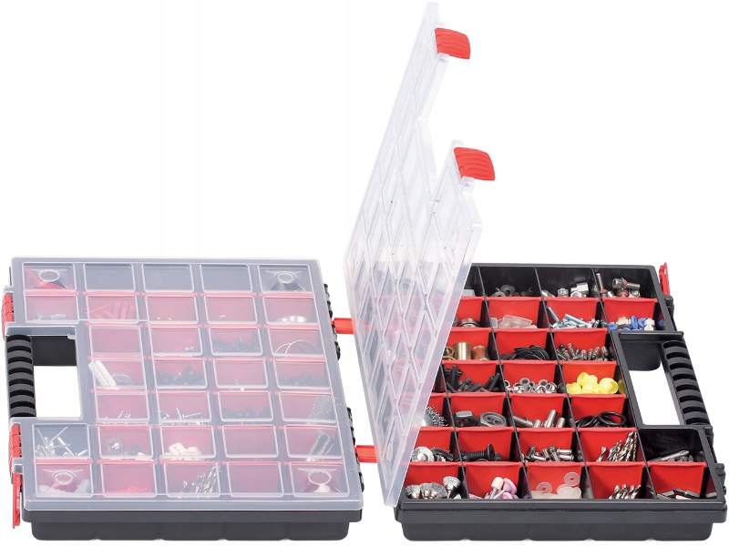 

Organizer KNOS403010S Skrzynka Na Śrubki 64 Komory