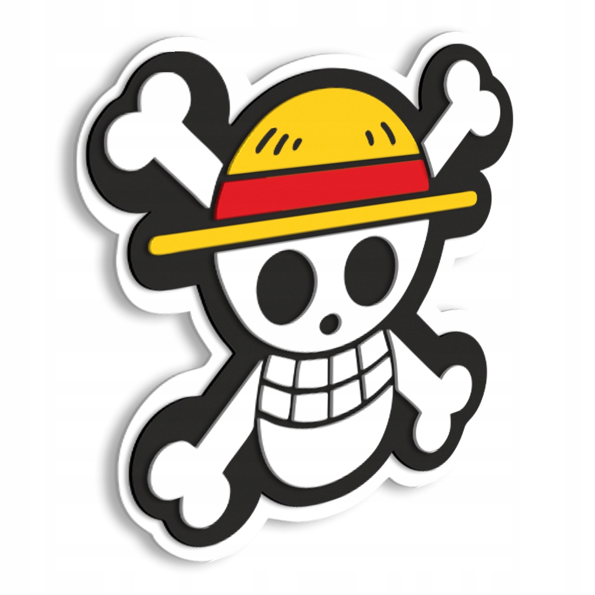 Dřevěný obraz Anime One Piece Monkey D. Luffy Nástěnná Dekorace Dárek