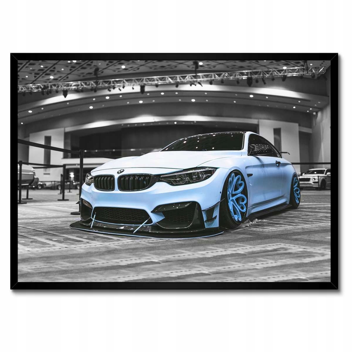 Plakáty v rámu 70x50 Nízkoprofilové Ráfky Bmw