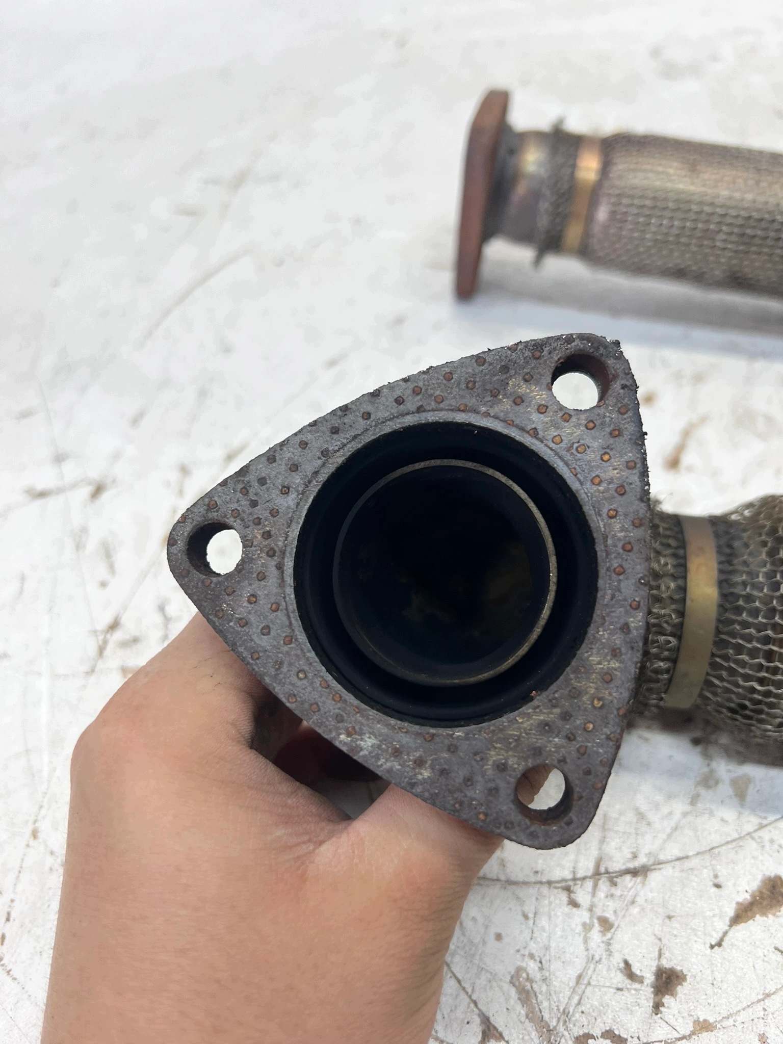 tubo COLLETTORE SCARICO sinistra AUDI 3.0 TDI 059131789S 059131790S