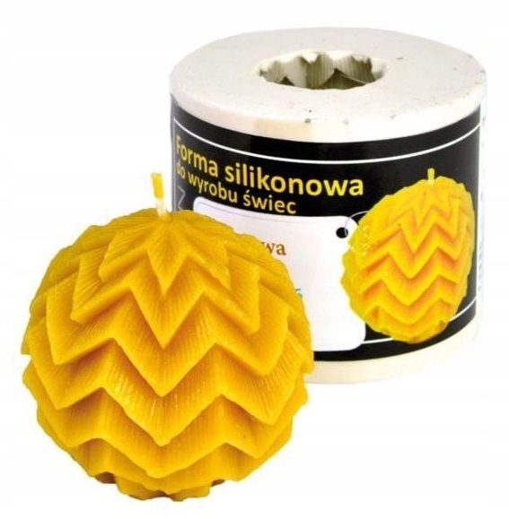 

Forma do świec z wosku Baśniowa kula wys5.5cm