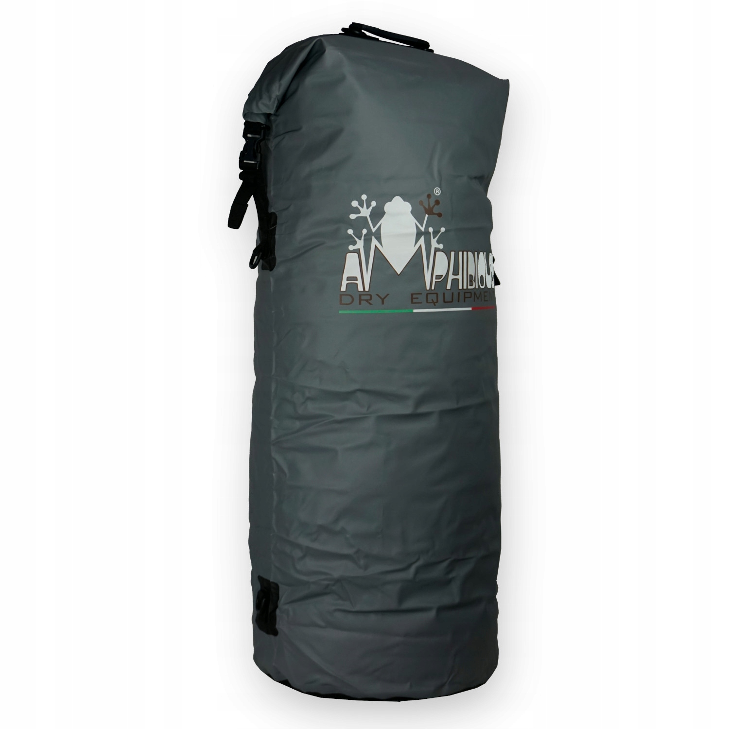 Wodoszczelny worek 100L z paskiem Amphibious tube Szary TS-1100-06