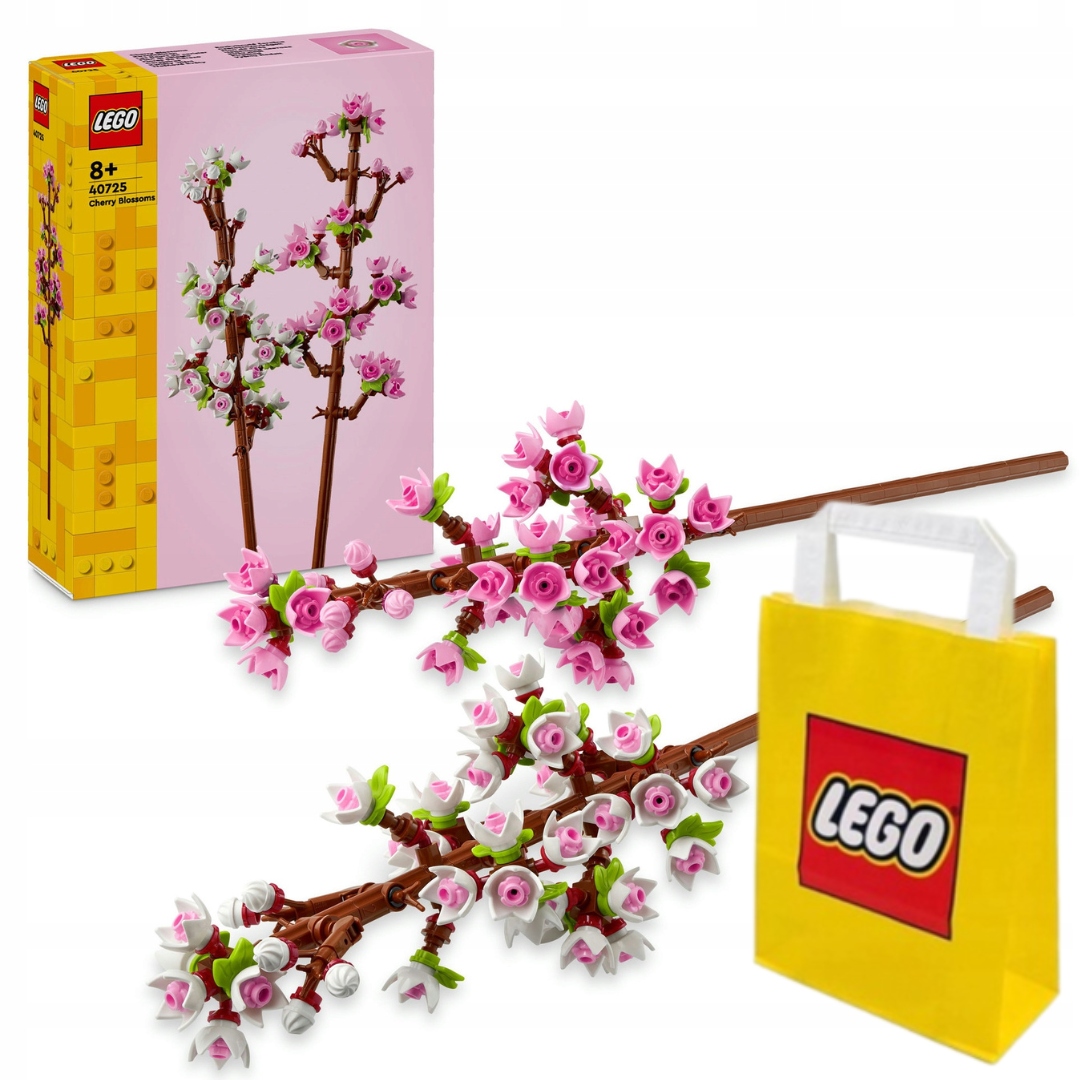 Lego Valentýnský Dárek 40725 Višňový Květ Dárek Pro Dívku Taška