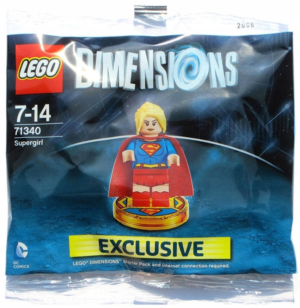 Nová Lego Dimensions Supergirl 71340 Superman DC unikát exkluzivní Misb 2016